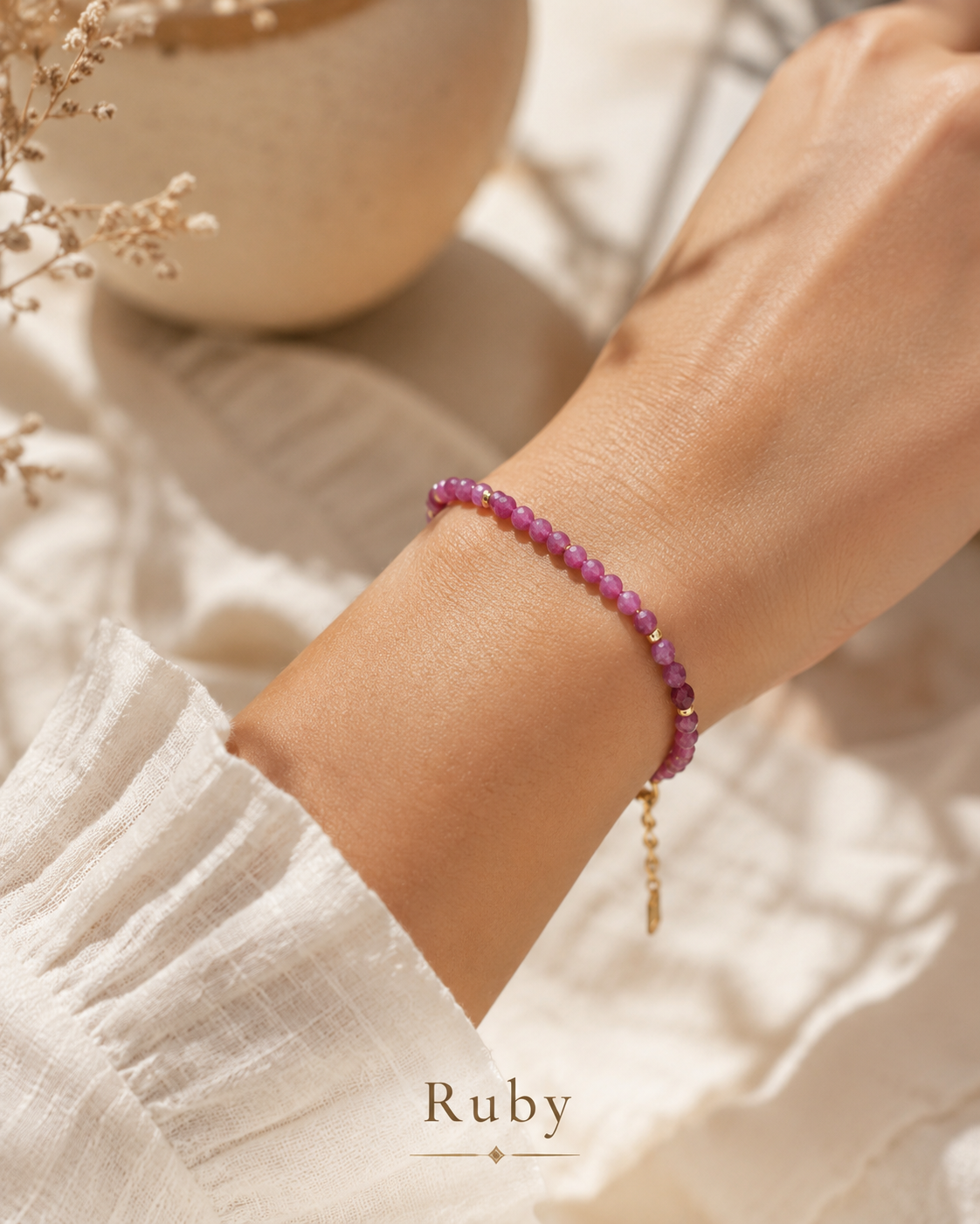Natural Healing Crystal Bracelet | Faceted Gemstone Bead Bracelet | Spiritual Jewelry