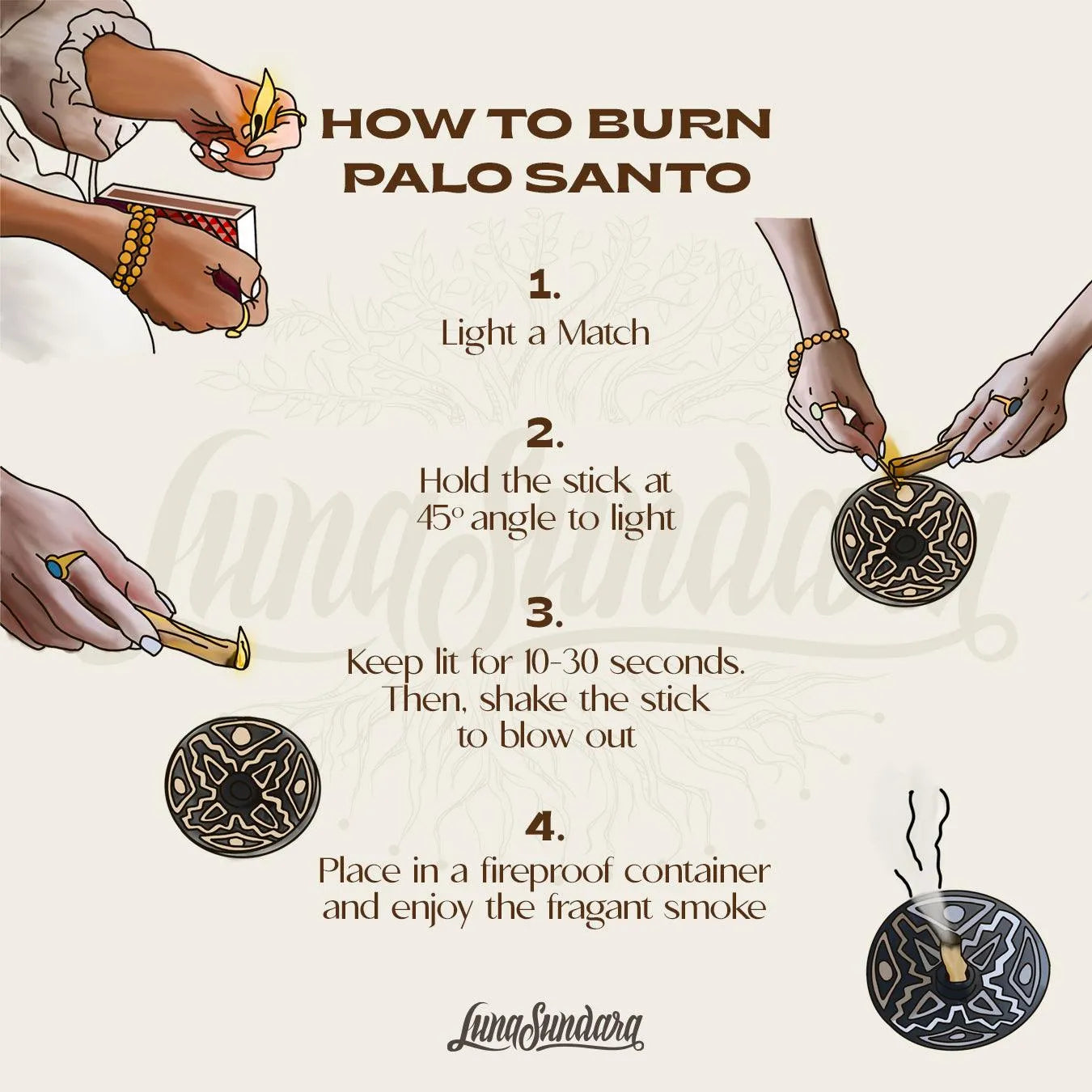 Palo Santo Smudging Stick