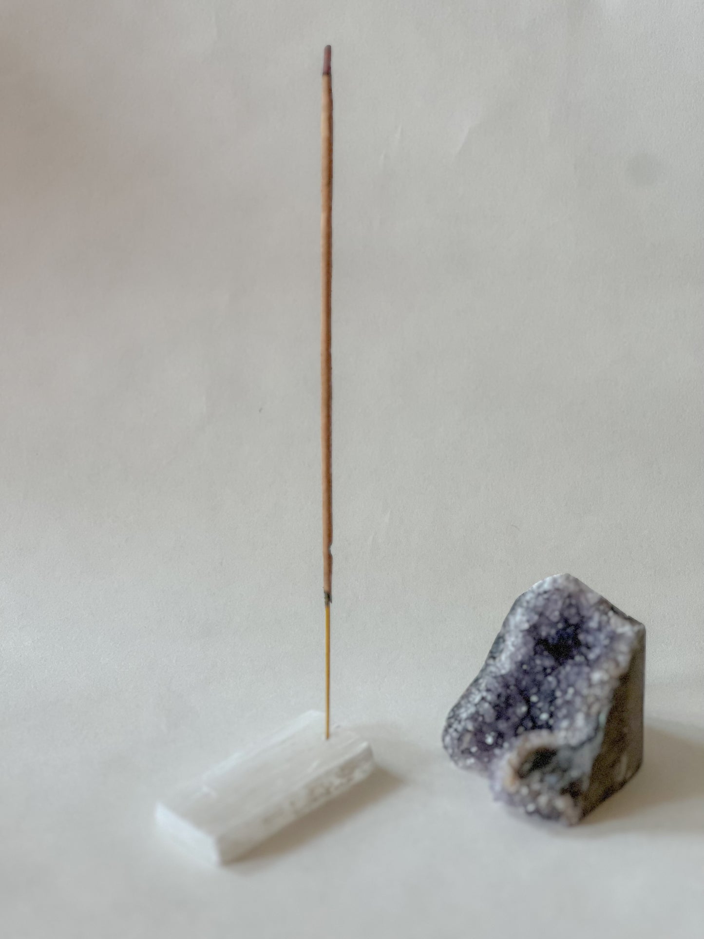 Selenite Incense Holder