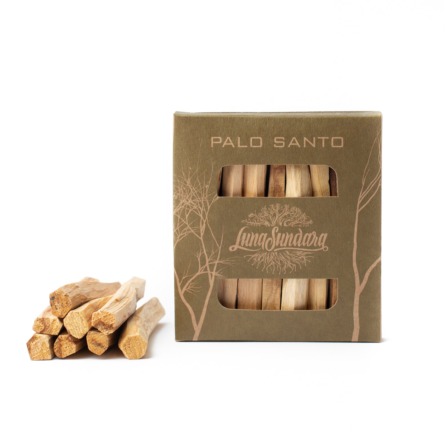 Premium Peruvian Palo Santo Smudging Sticks Single Pack (8 Sticks)