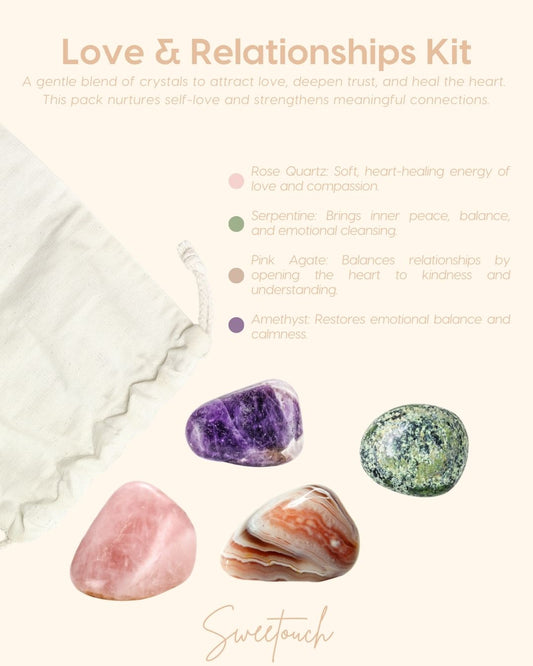 Crystal Kit for Love & Relationships