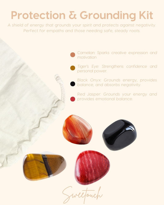 Crystal Kit for Protection & Grounding