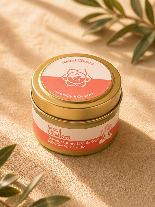 Chakra Candle Tin | Intentional Tin Candle