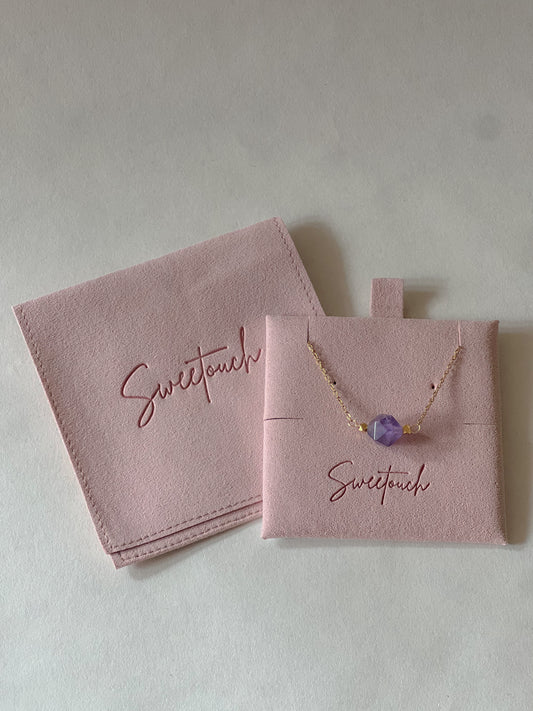 Crystal Necklace - Short Necklace With Crystal