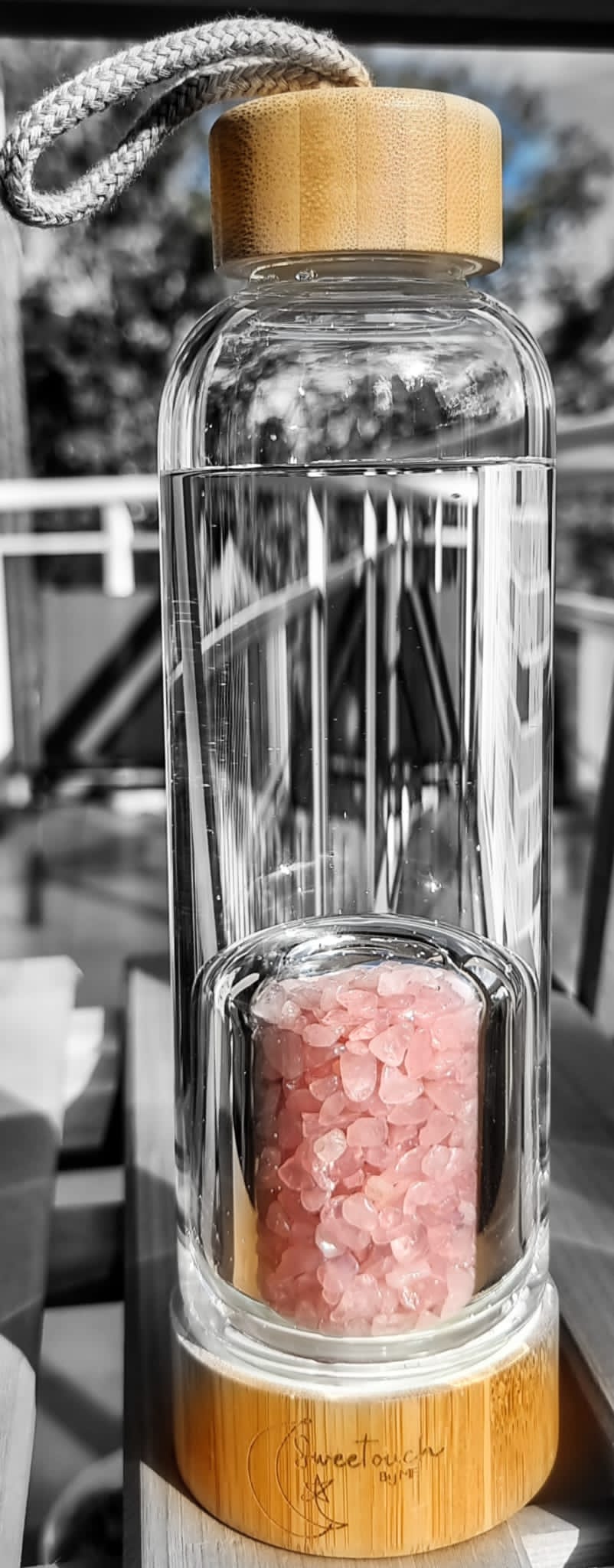 Crystal water bottle