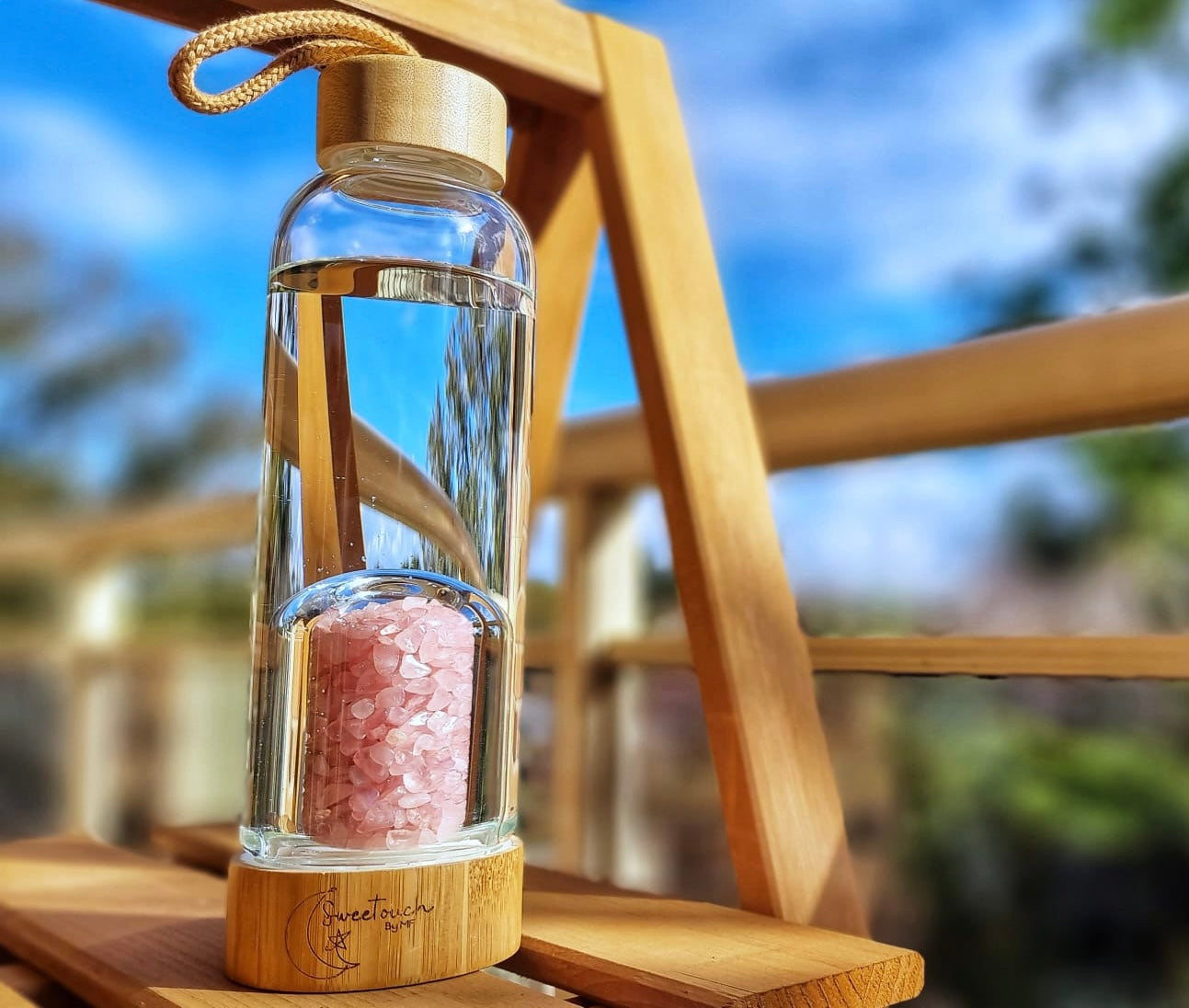 Crystal water bottle