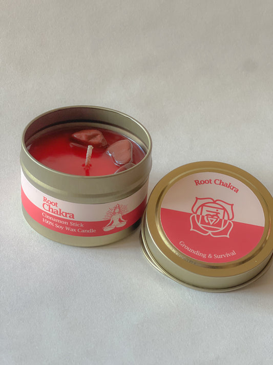 Chakra Candle Tin | Intentional Tin Candle
