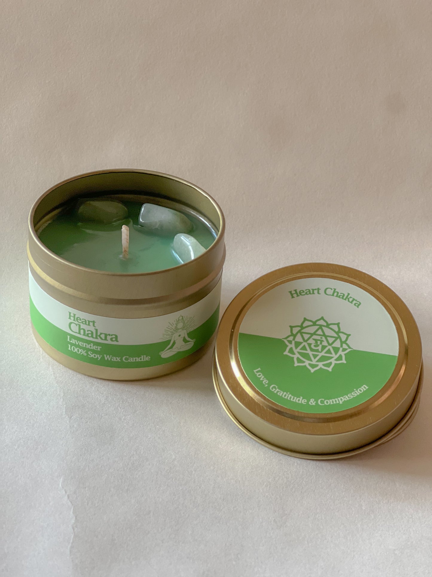 Chakra Candle Tin | Intentional Tin Candle