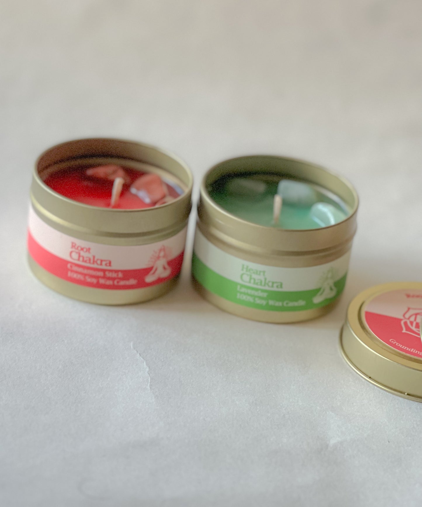 Chakra Candle Tin | Intentional Tin Candle