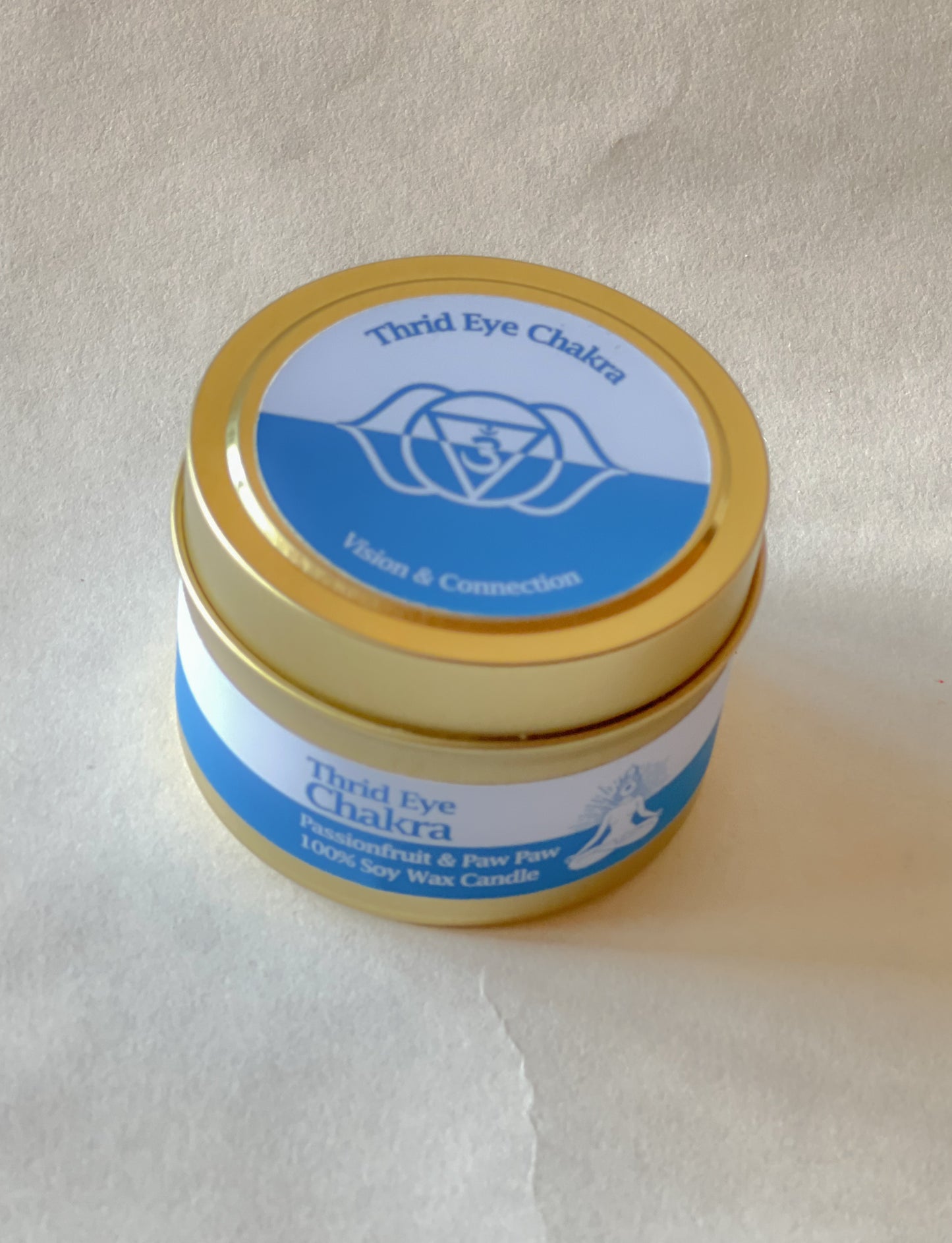 Chakra Candle Tin | Intentional Tin Candle