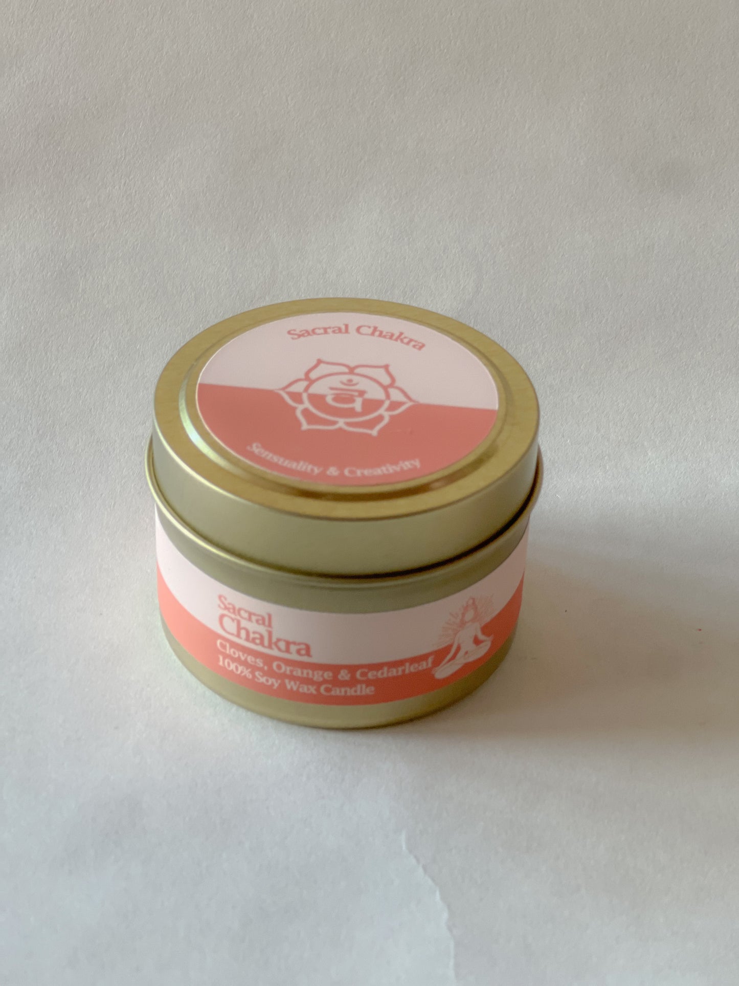 Chakra Candle Tin | Intentional Tin Candle