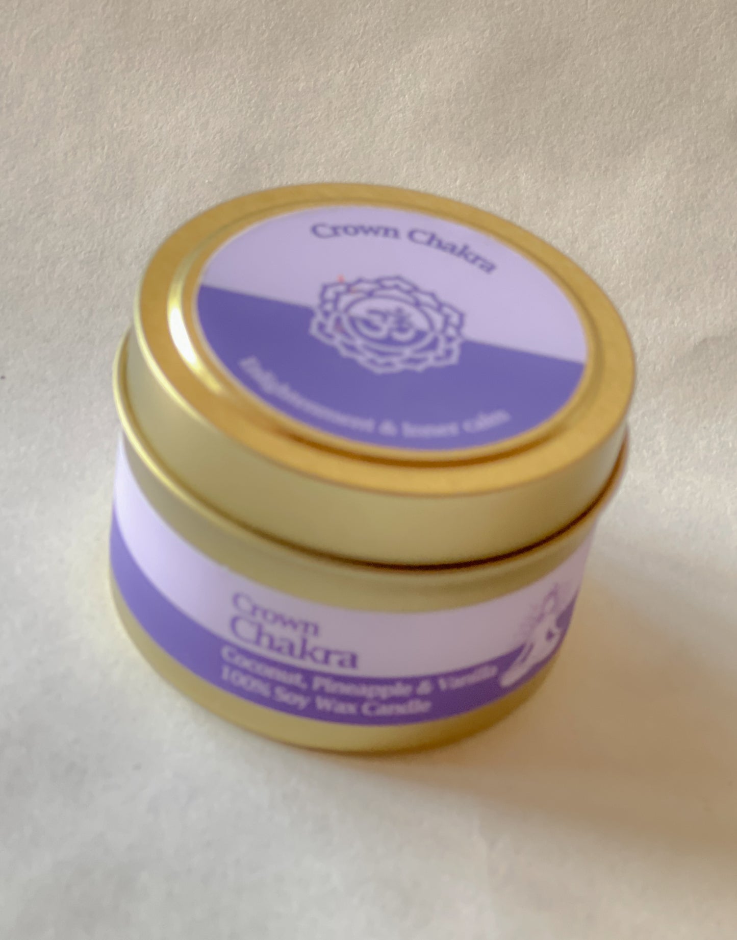 Chakra Candle Tin | Intentional Tin Candle