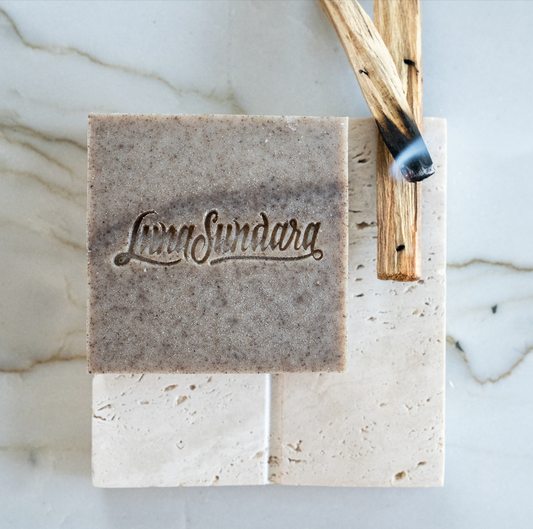 Palo Santo Infused Moisturising Exfoliating Soap (Vegan)