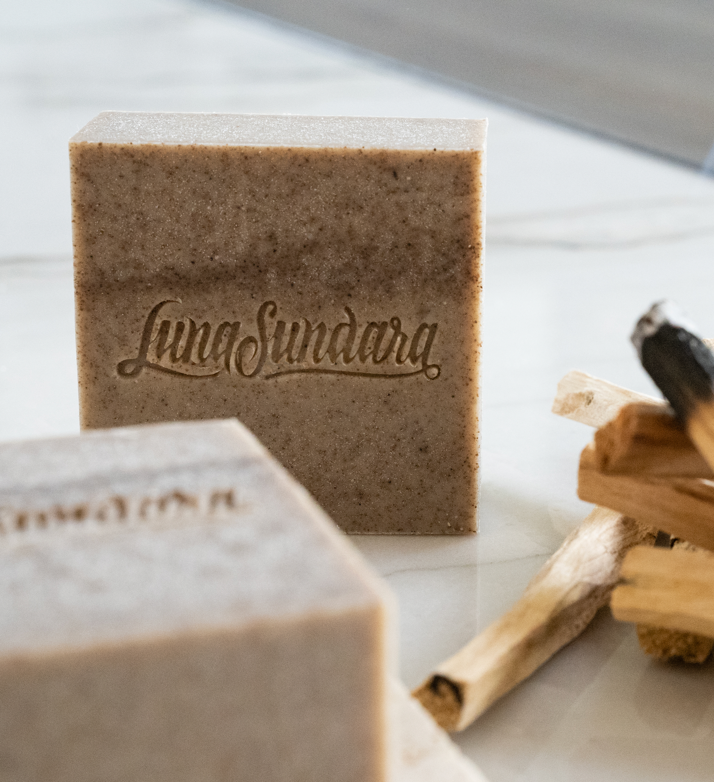 Palo Santo Infused Moisturising Exfoliating Soap (Vegan)