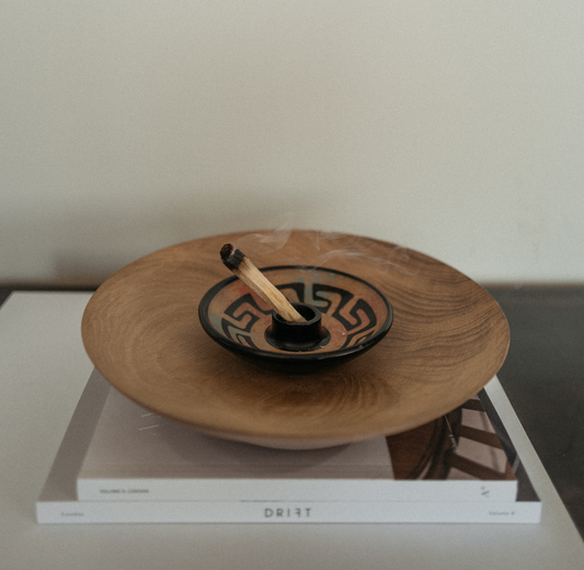 Palo Santo Holder (with five Palo Santo Sticks)